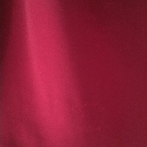 Draped Front Red Dress - Picture 2 of 4